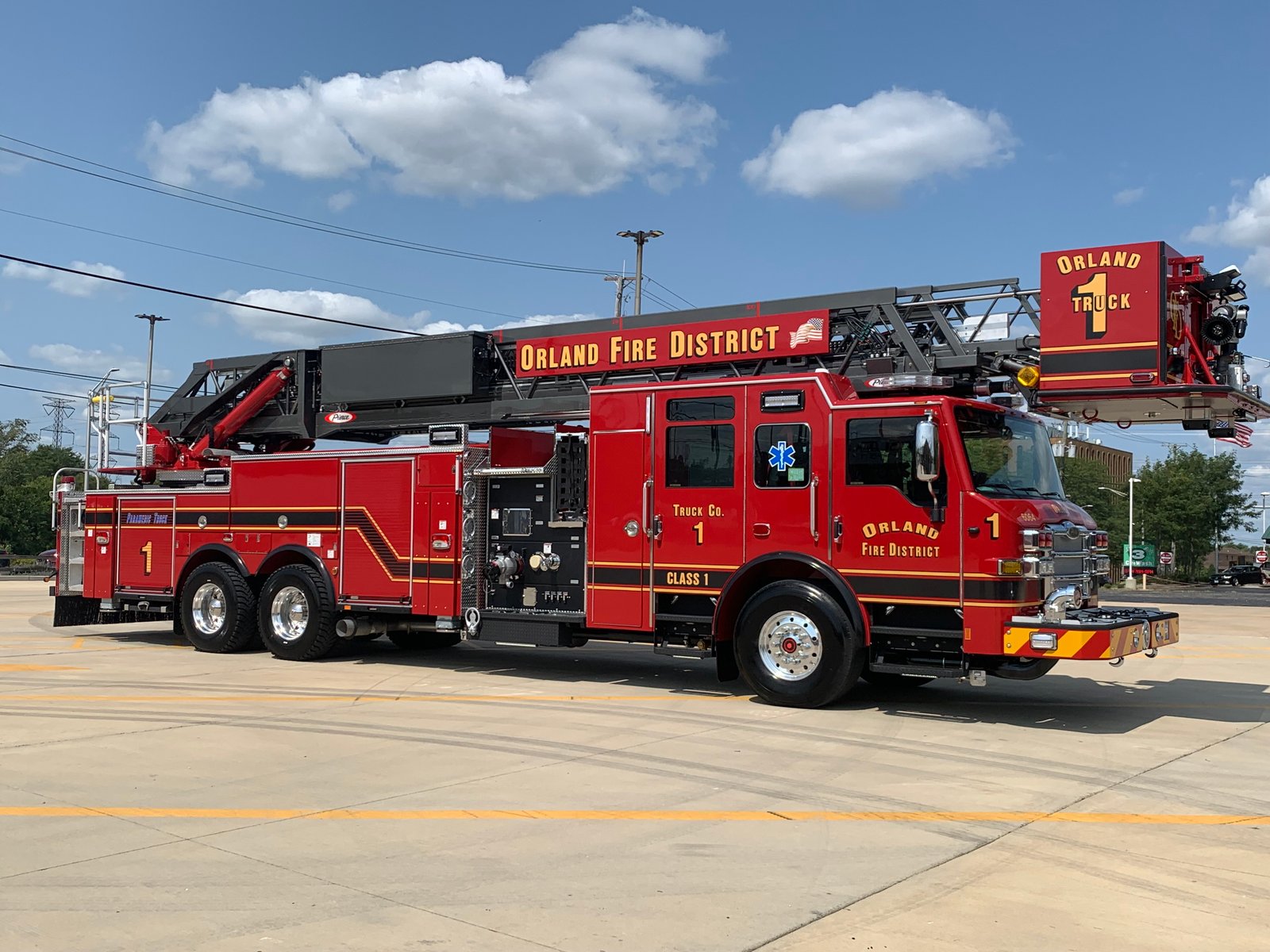 Orland Fire Protection District Aerial